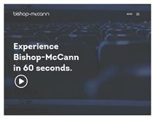 Tablet Screenshot of bishopmccann.com